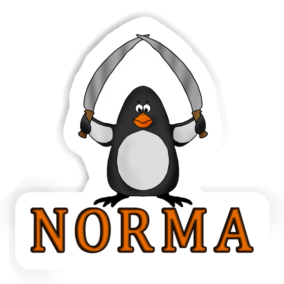 Sword Sticker Norma Notebook Image