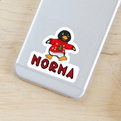 Sticker Penguin Norma Gift package Image