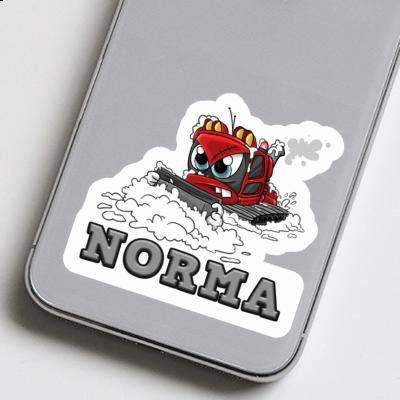 Norma Sticker Pistenfahrzeug Image