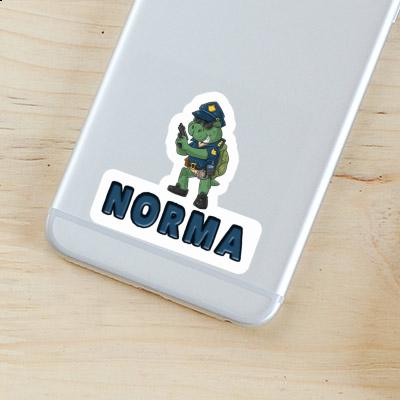 Sticker Norma Officer Image