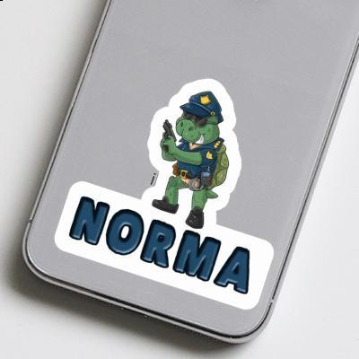 Sticker Norma Officer Gift package Image