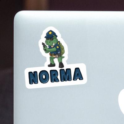 Sticker Norma Officer Image