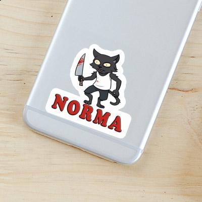 Sticker Norma Psycho-Katze Gift package Image