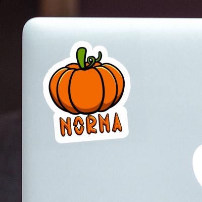 Kürbis Sticker Norma Laptop Image