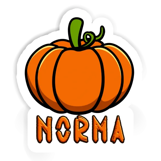 Sticker Norma Pumpkin Gift package Image