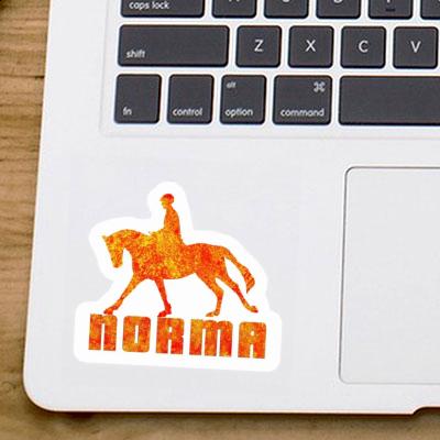 Sticker Horse Rider Norma Notebook Image