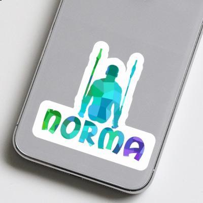 Sticker Norma Ringturner Notebook Image