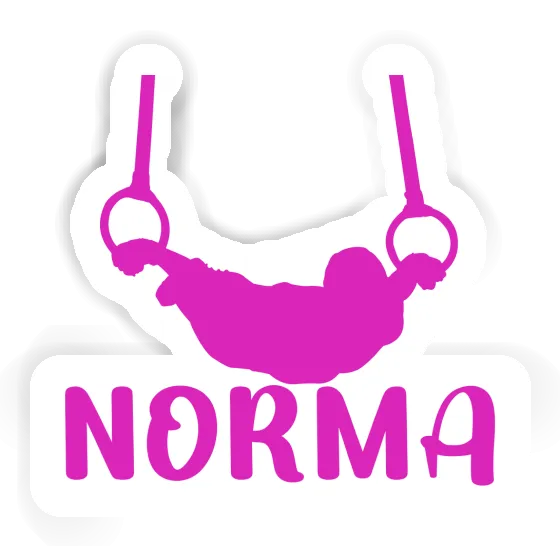 Norma Sticker Ring gymnast Image