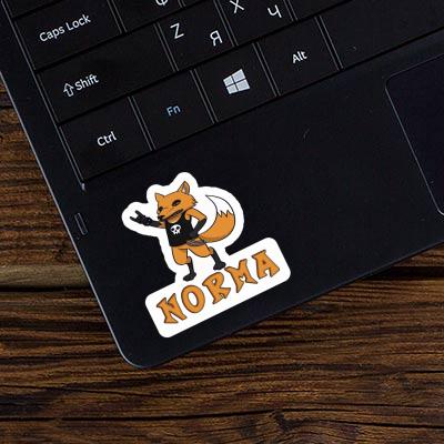 Sticker Rocker-Fuchs Norma Notebook Image