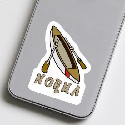 Sticker Norma Rowboat Notebook Image