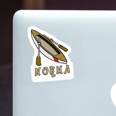 Sticker Norma Rowboat Notebook Image