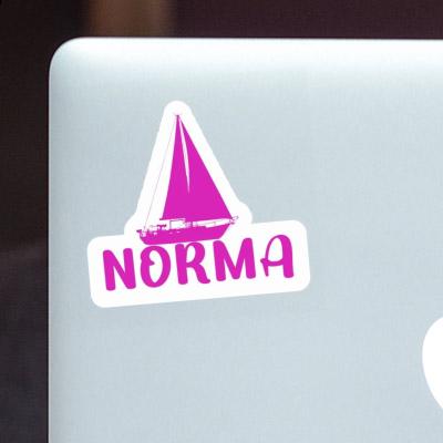 Sticker Norma Sailboat Gift package Image