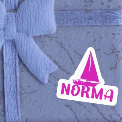 Sticker Norma Sailboat Gift package Image