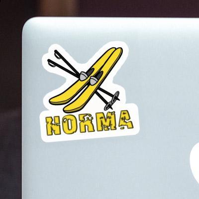 Norma Sticker Ski Gift package Image