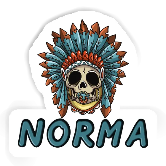 Sticker Baby-Skull Norma Gift package Image