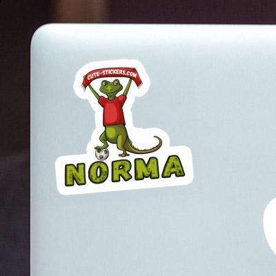 Sticker Eidechse Norma Image