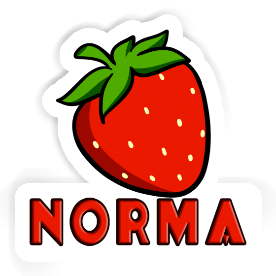 Sticker Strawberry Norma Gift package Image