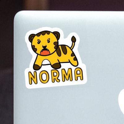 Sticker Tiger Norma Gift package Image