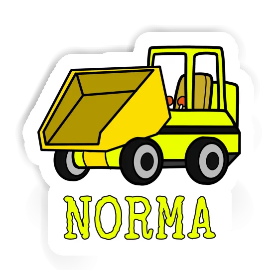 Norma Sticker Front Tipper Gift package Image