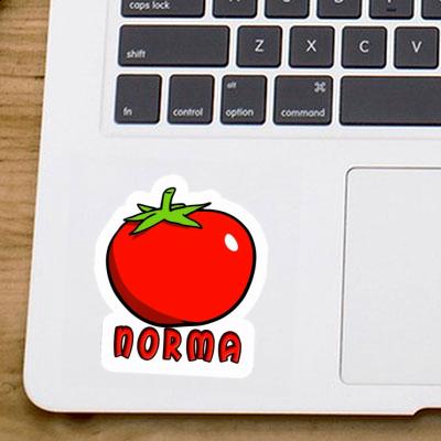 Norma Autocollant Tomate Notebook Image