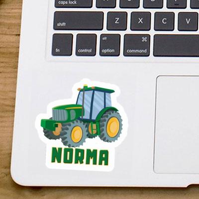 Sticker Norma Tractor Image