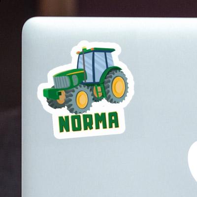 Sticker Norma Tractor Image