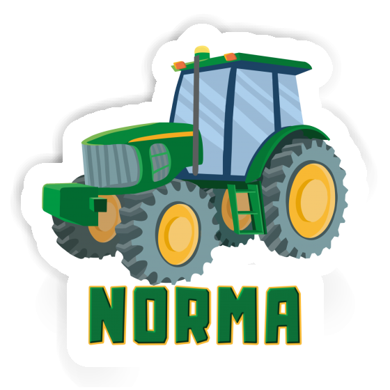 Sticker Norma Tractor Notebook Image