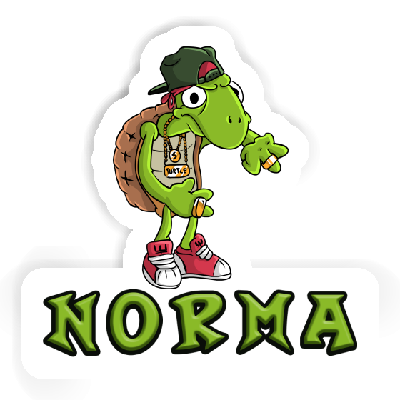 Tortue Hip Hop Autocollant Norma Gift package Image