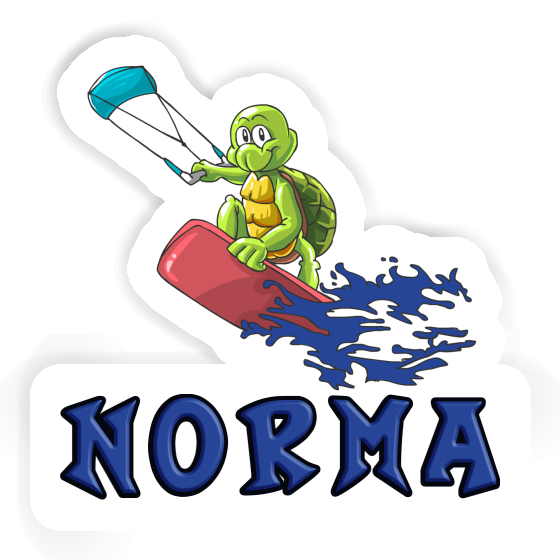 Kitesurfer Sticker Norma Gift package Image