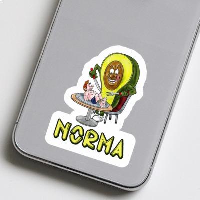 Norma Sticker Avocado Gift package Image