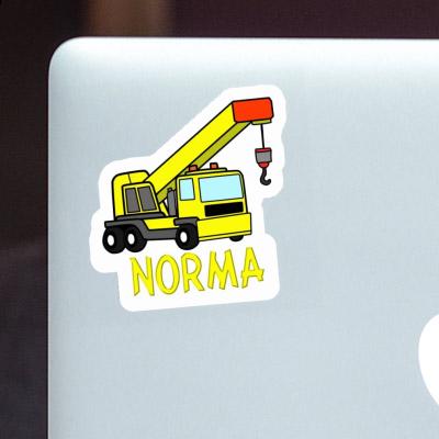 Sticker Vehicle Crane Norma Image