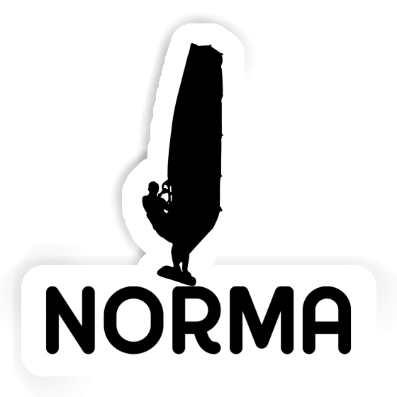 Norma Sticker Windsurfer Image