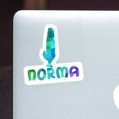 Sticker Norma Windsurfer Laptop Image