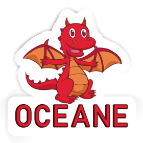 Oceane Aufkleber Baby-Drache Image