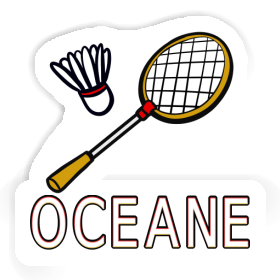 Oceane Aufkleber Badmintonschläger Image