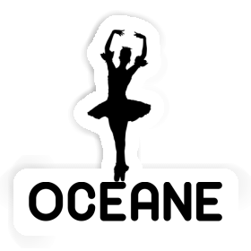 Aufkleber Ballerina Oceane Image
