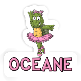 Sticker Oceane Schildkröte Image