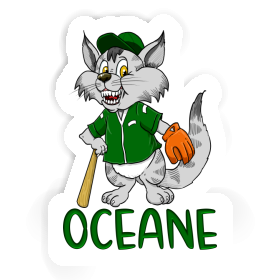 Aufkleber Katze Oceane Image