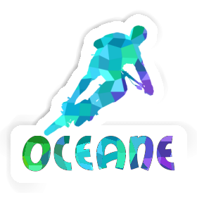 Aufkleber Biker Oceane Image