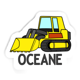 Aufkleber Raupenlader Oceane Image