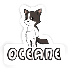 Oceane Sticker Border Collie Image