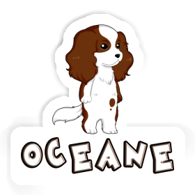 Sticker Cavalier King Charles Spaniel Oceane Image