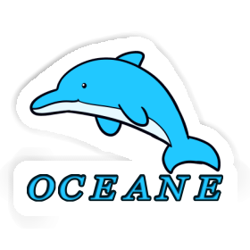 Sticker Delphin Oceane Image