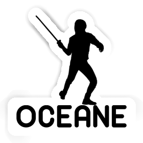Oceane Aufkleber Fechter Image