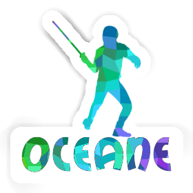 Aufkleber Oceane Fechter Image