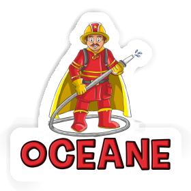 Aufkleber Oceane Feuerwehrmann Image