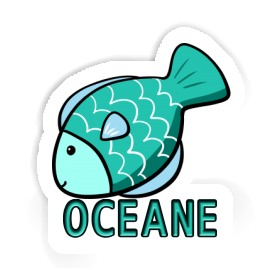 Fisch Aufkleber Oceane Image