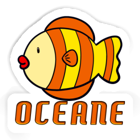 Fisch Aufkleber Oceane Image