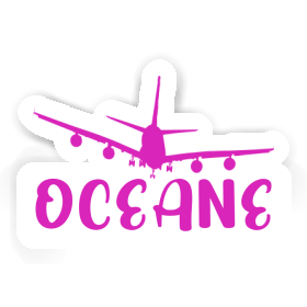 Flugzeug Aufkleber Oceane Image