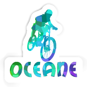 Aufkleber Oceane Freeride Biker Image